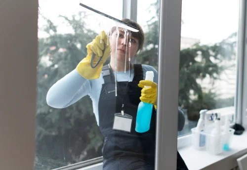 Nettoyage de vitres intérieures et extérieures à Saint-Julien-de-Peyrolas
